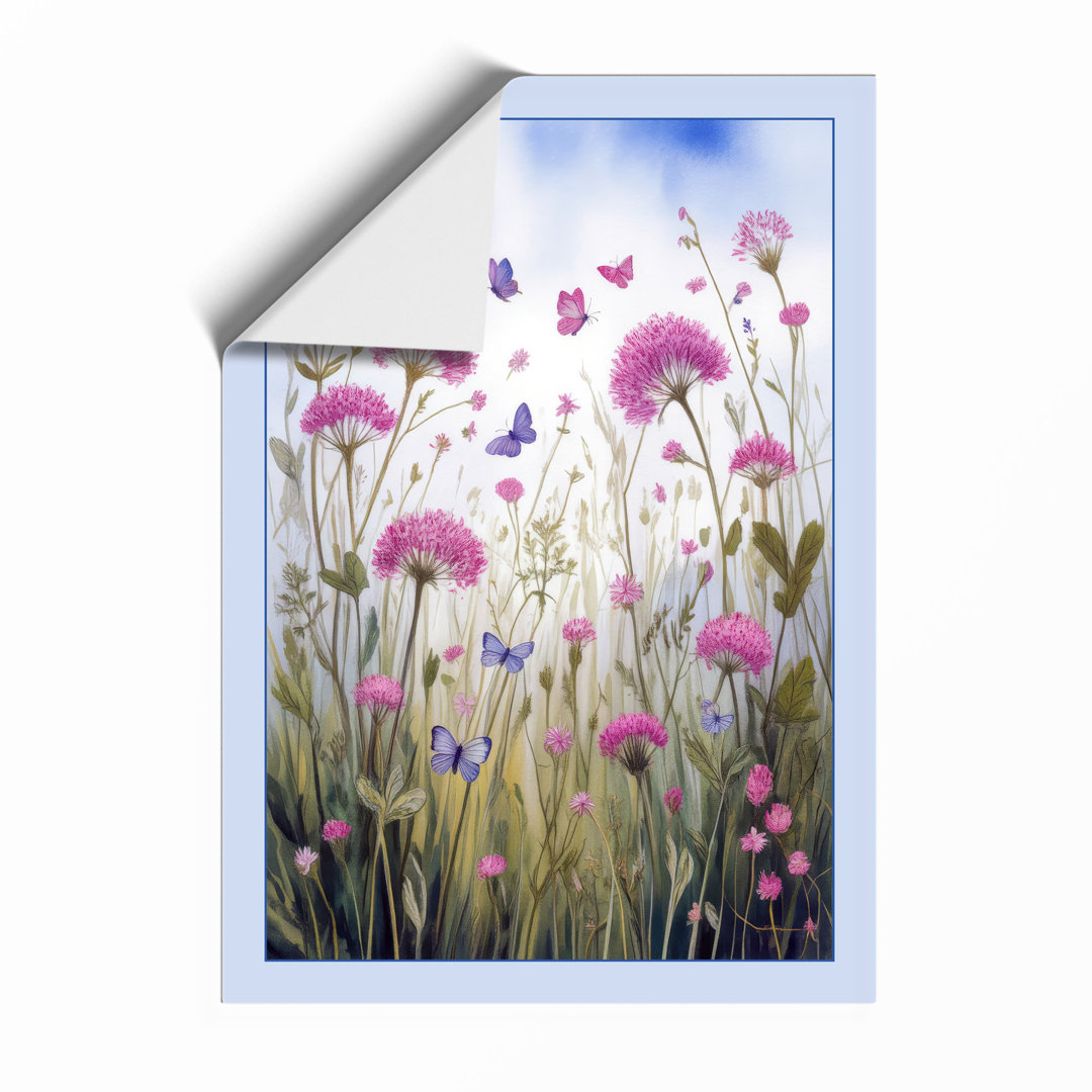 Wildflower Meadow Botanical - Framed Print