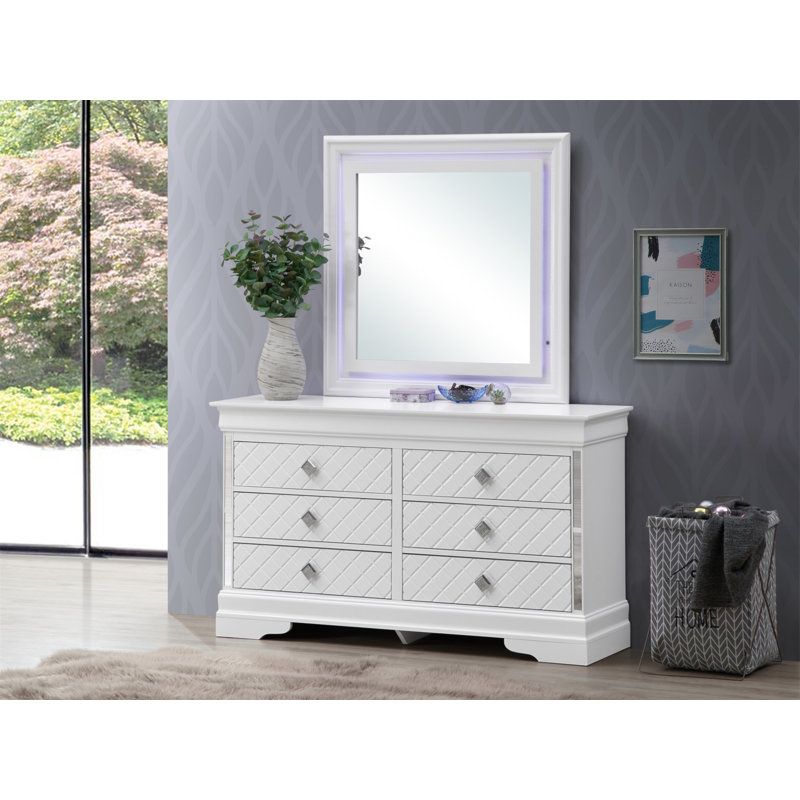 Commode Verona G6702-D, Blanc