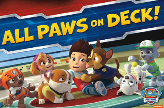 «Paw Patrol - On Deck», reproduction d'affiche (34 x 24)