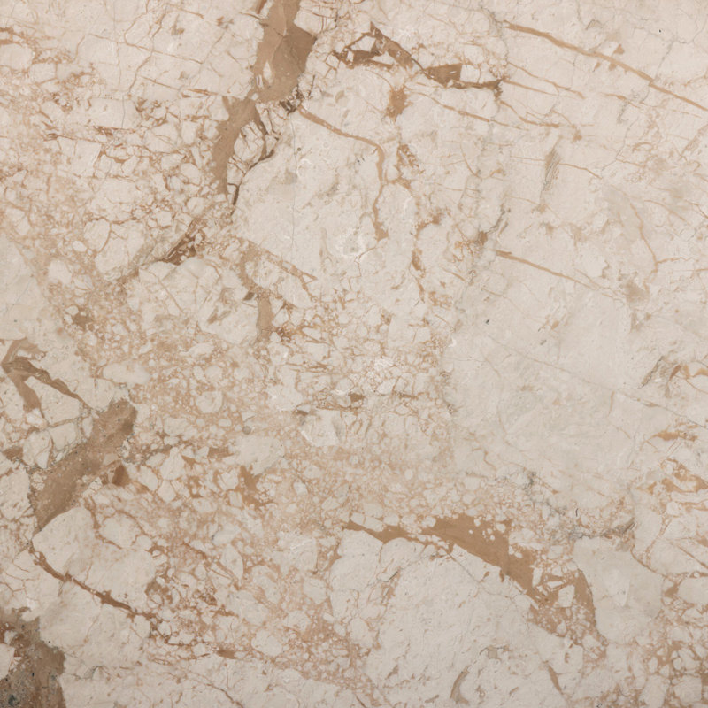 Romano Marble End Table, Desert Taupe Marble