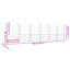 Achintya 740 cm W Fence Panels Fencing-492664403