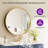 Gervon Round Wall Mounted Medicine Cabinet with Shelves-105401307-97885418