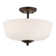 Aghaboy Glass Semi Flush Mount
