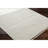 Abstract Machine Woven Polyester Area Rug in Cream-68206065