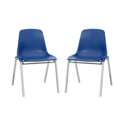 NPS® 8100 Series Poly Shell Stacking Chair