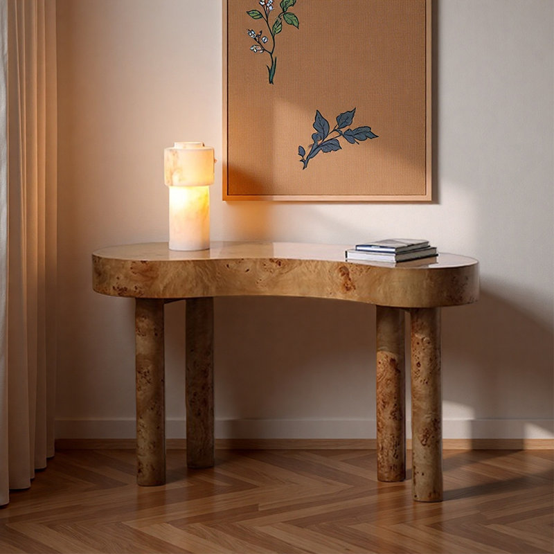 Console créative de forme unique, H 29,92 po x l 53,15 po x P 20,87 po