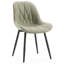 Chaise d'appoint rembourrée en similicuir Chardee-563054734