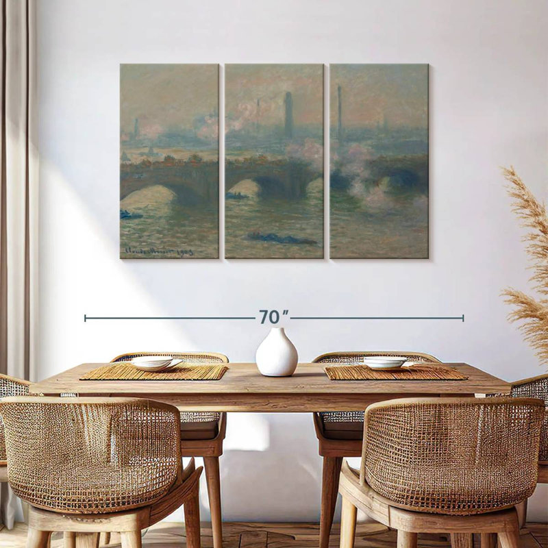 Lilie Waterloo Bridge, 36" H x 57" W