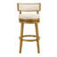 Tabouret de bar de cuisine pivotant en bois Noely Modern Farmhouse-1603604192-1603604193-1603604197