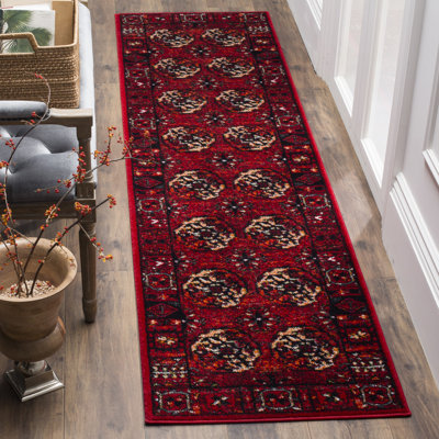 Donoban Oriental Red Area Rug