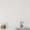 Carreau de verre mural 4 "x 12" Subway