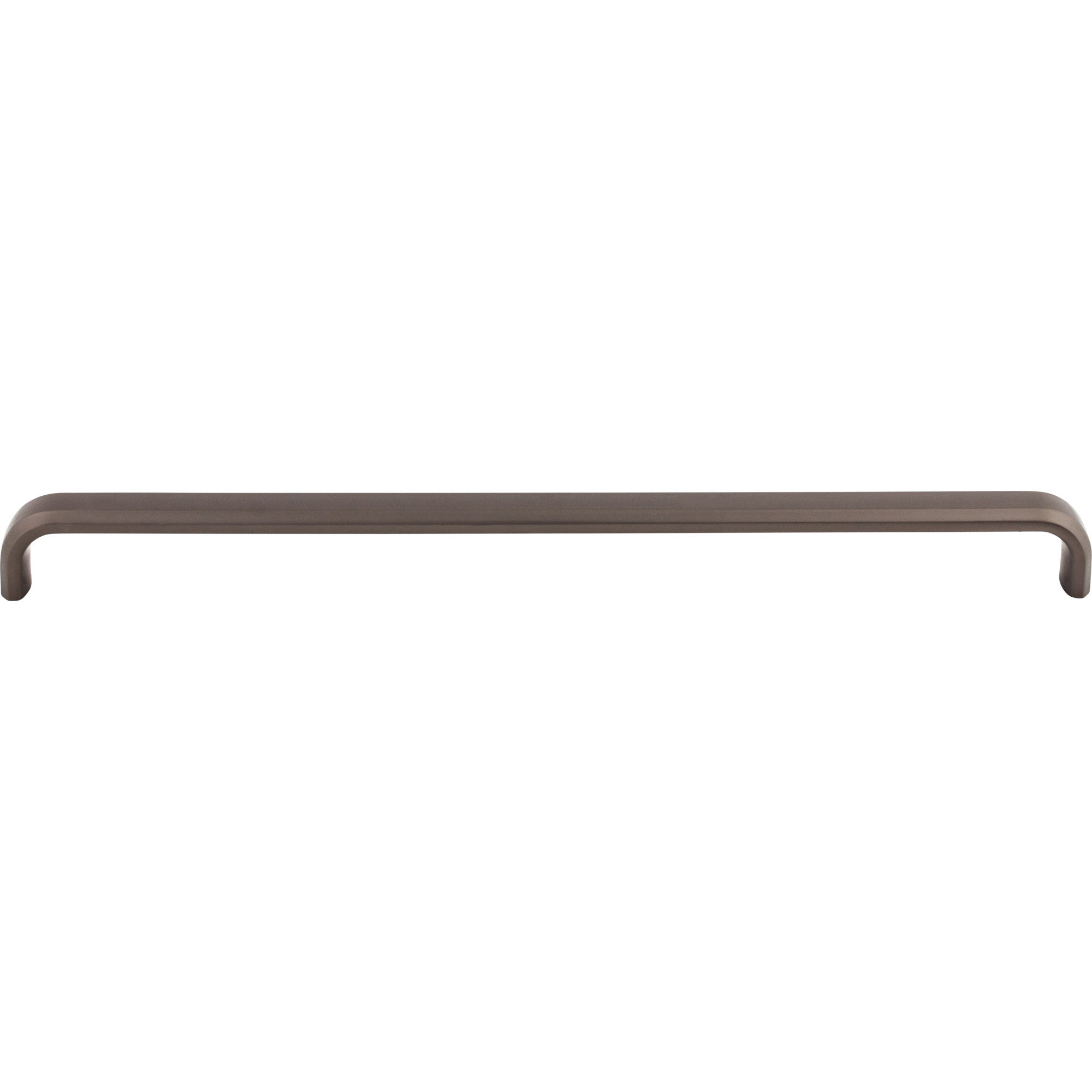 Telfair Bar pull, 12" Center to Center, Ash Gray