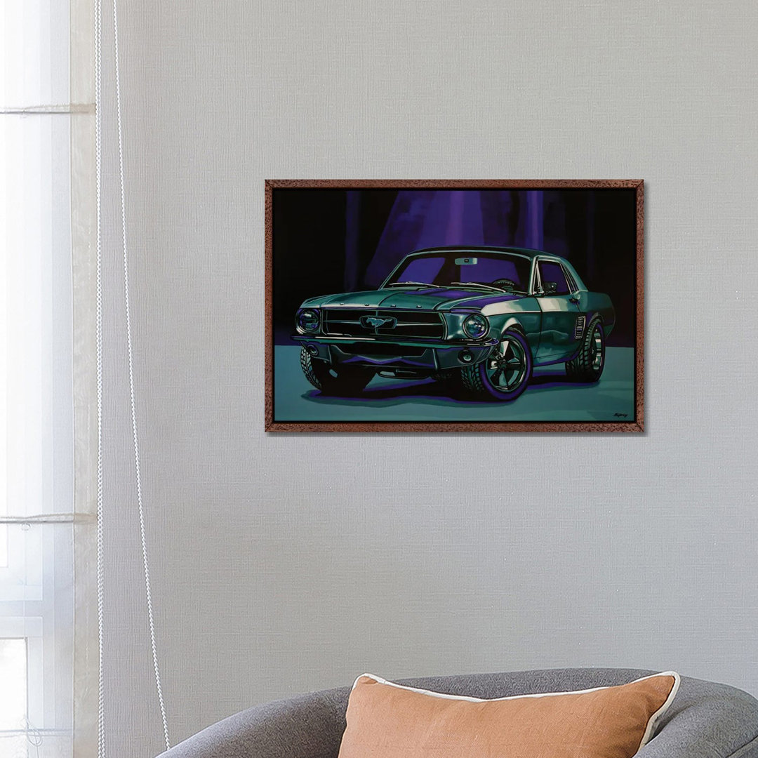 Ford Mustang 1967 by Paul Meijering - Painting on Canvas