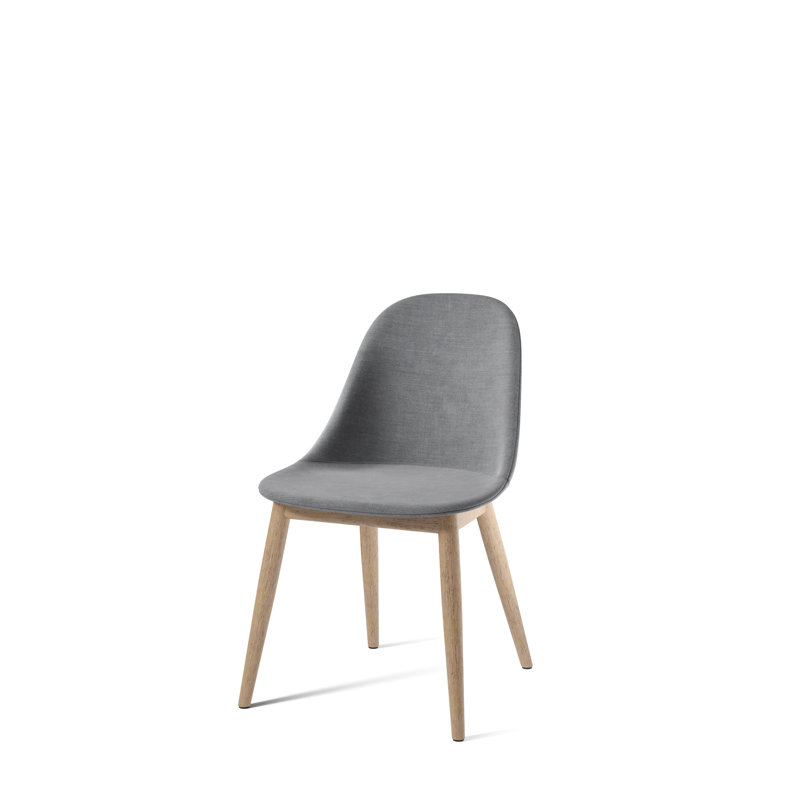 Harbour Dining Chair, Fiord 2 961 Wool, Dark Stained Oak