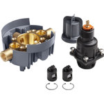 Kohler Rite-Temp Valve Body and Pressure-Balance Cartridge Kit with Service Stops and Female Npt Connections, Project Pack