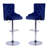Avryn Velvet Adjustable Swivel Bar Stool-382055545-277404248