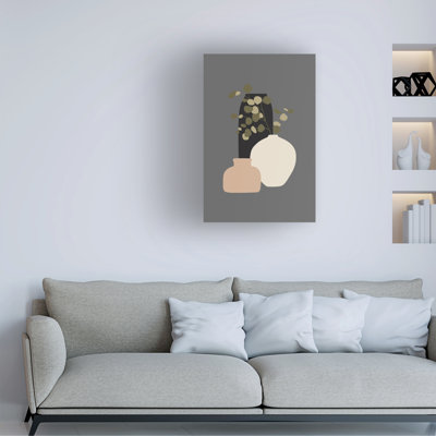Incado Three Vases III Canvas Art