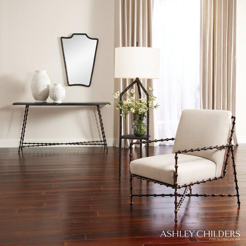 Elder Lounge Chair-Bronze-Cambric Stone