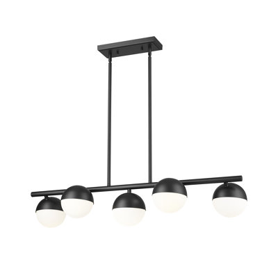 Lustre linéaire à 5 lumières Trombetta