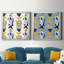 "Patterned Fish Collection H", ensemble de 2 impressions encadrées-240177303-246056036-240177297