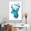 Cerf Brampt turquoise-108361849