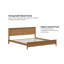 Lit plateforme en bois massif Seadrift - capacité de 650 lb, base réglable, sans sommier, finition bord de mer-1524605263-1538358243