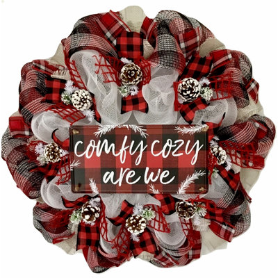 Couronne d'hiver Comfty Cozy Are We