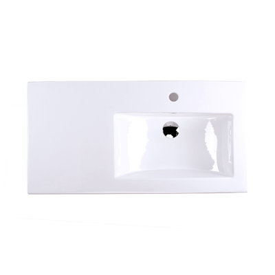 Aquaquattro 35.25'' L Bathroom Sink