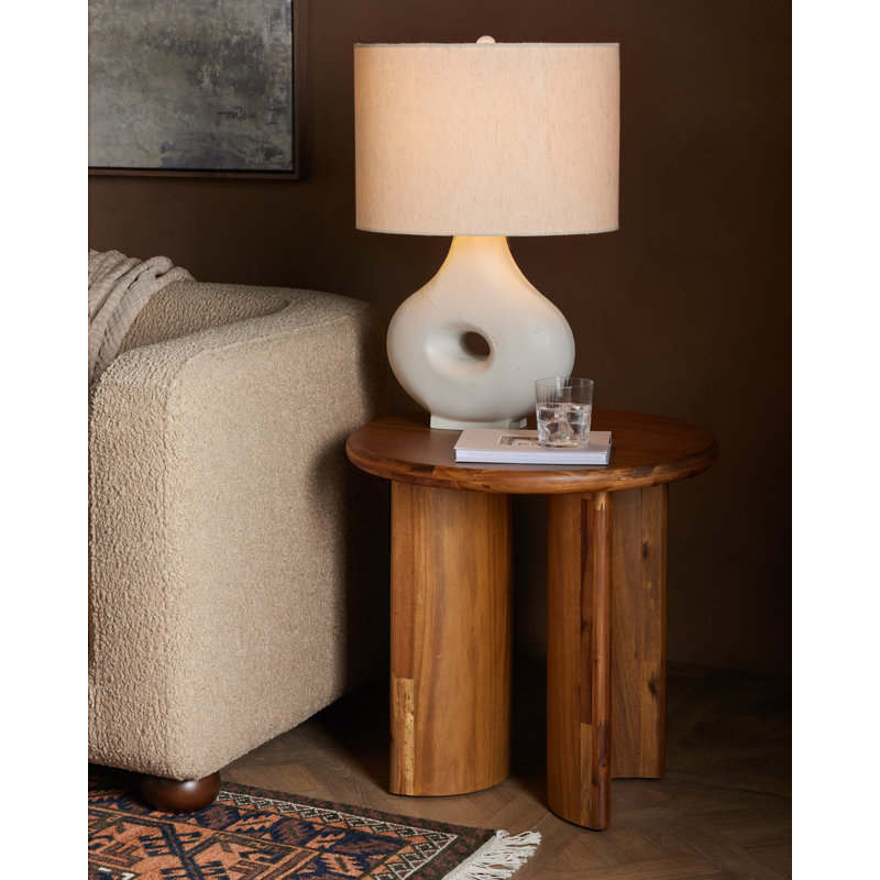 Paden End Table - Sandy Acacia, Worn Oak