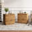 Hanifah 23.6"W Reclaimed Wood Nightstand-1851273808