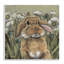 Plaque murale «Lapin dans le coquelicot», design par Sara G. Designs