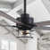 65" Rivenbark 5 - Blade Caged Ceiling Fan with LED Lights and Remote Control