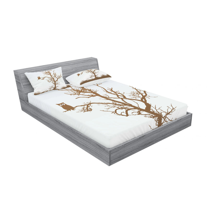 Microfiber Sheet Set, Full Sheet Set with Fitted Sheet