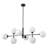 Myhia 8 - Light Dimmable Kitchen Island Modern Linear Chandelier-1045613992-1039490065
