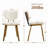 Faux Leather Upholstered Side Chair Dining Chair And Walnut Wood Finish-168889499-168889488