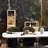 Sleek Bamboo Storage Cabinet With Hidden Storage & Open Shelves For Bathroom And Living Room Organization-1122867349
