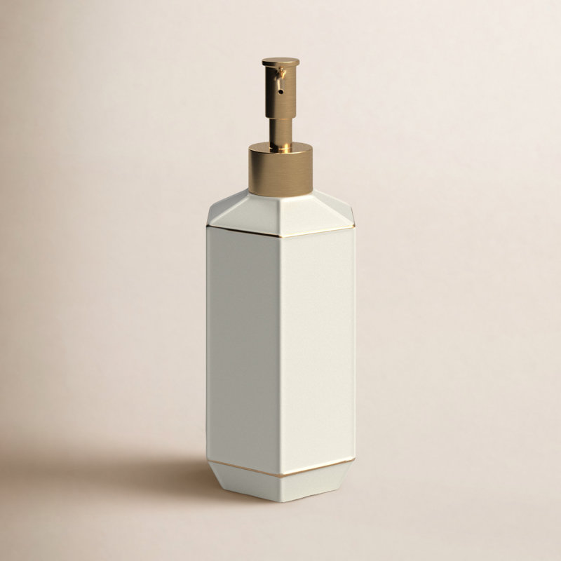 Renatet Porcelain China Soap / Lotion Dispenser