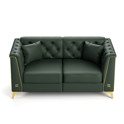 Causeuse 2 places avec 2 coussins