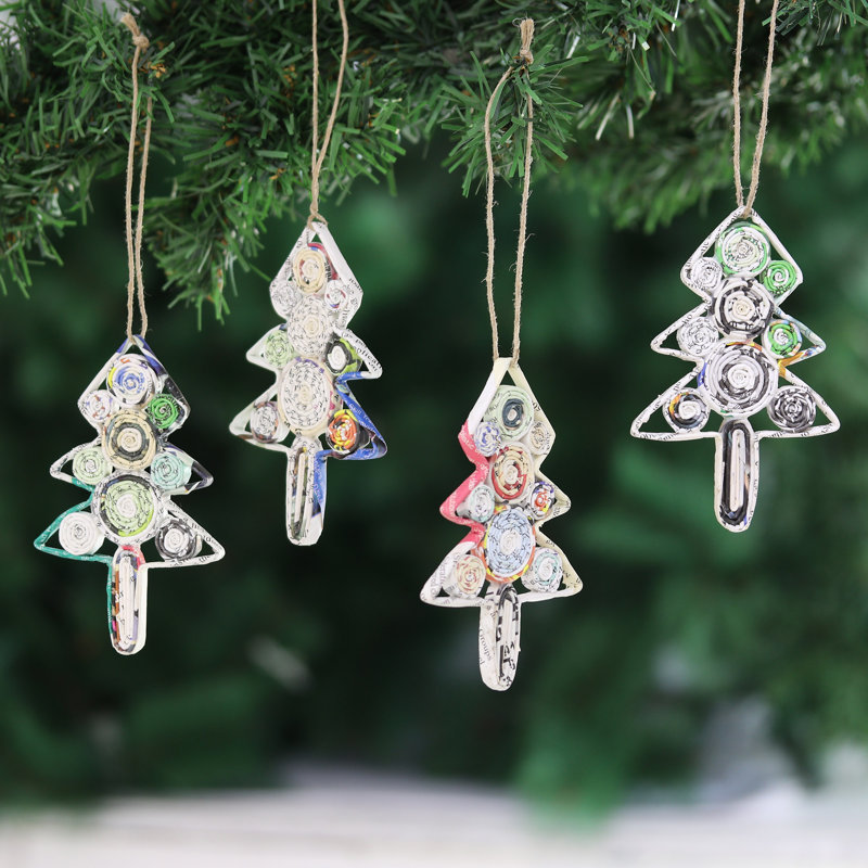 Ensemble de figurine suspendue Eco Christmas