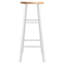 Tabouret de bar et de comptoir en bois massif Lindsey-654224404-623951855