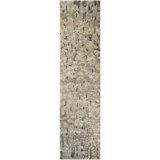 Watercolor Hand Woven Wool Abstract Area Rug