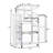 Wooden Outdoor Greenhouse Cold Frame with Rolling Wheels, Adjustable Shelves, Portable for Indoor Outdoor Garden-111941249