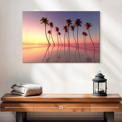 Palmiers Gillard Gradient Sunset