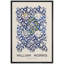 Art graphique classique, reproduction d'art sur toile encadrée botanique classique abstraite botanique bleu vibrant William Morris-95982881-95982882