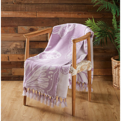 Striper Woven Throw Blanket/Tapestry