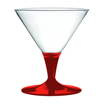 Tasse à crème glacée en polycarbonate - 6 pièces