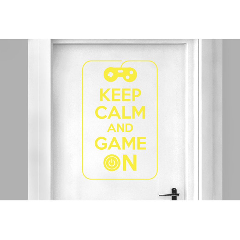 Wall Decal, Bright Yellow