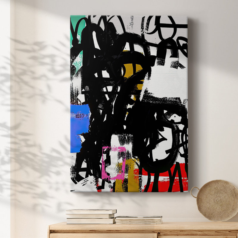 Letra I - Wrapped Canvas Print