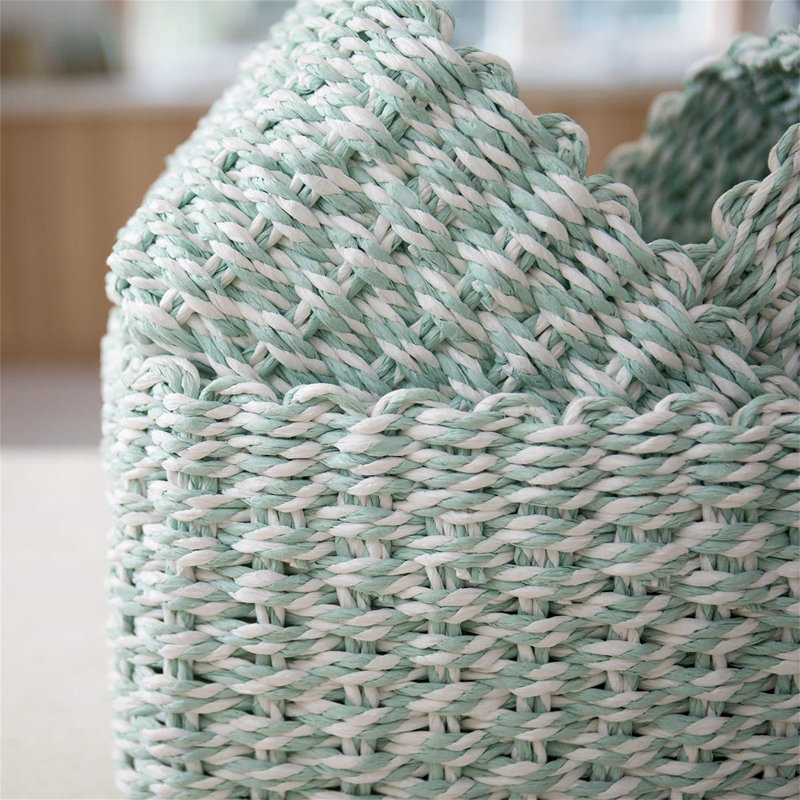 Beachcrest Home Wicker Bin