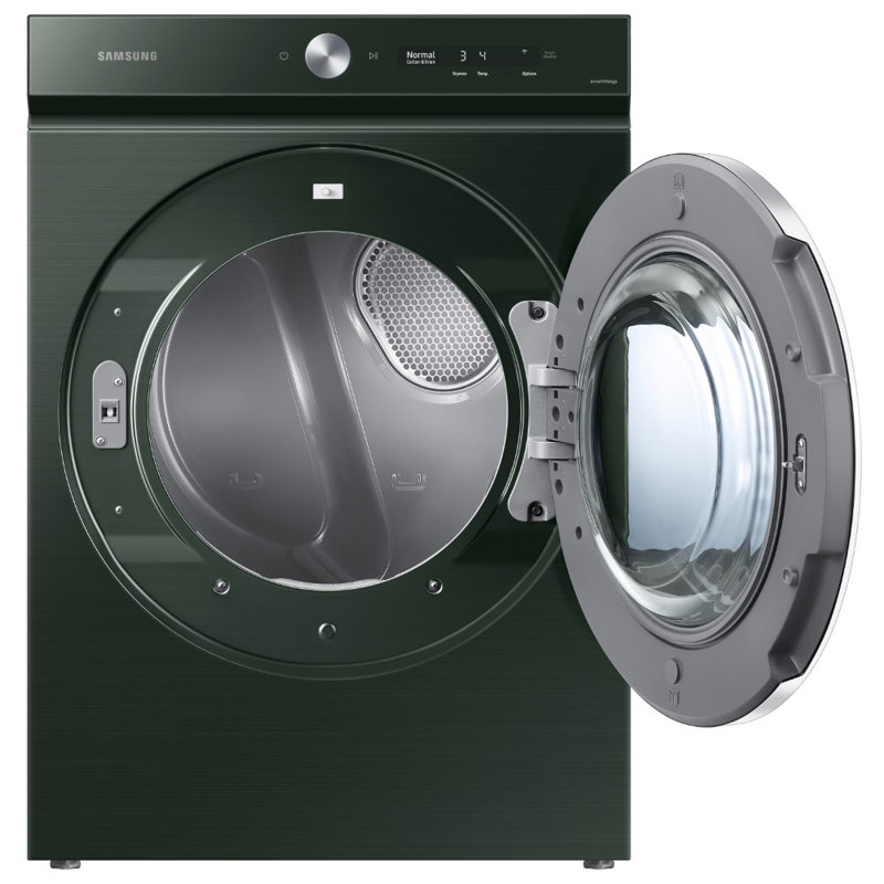 Samsung Bespoke 7.6 cu. ft. Ultra Capacity Dryer with AI Optimal Dry and Super Speed Dry, Forest Green, Gas